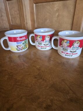 Vintage Campbell Soup Mugs 1989 & 1990